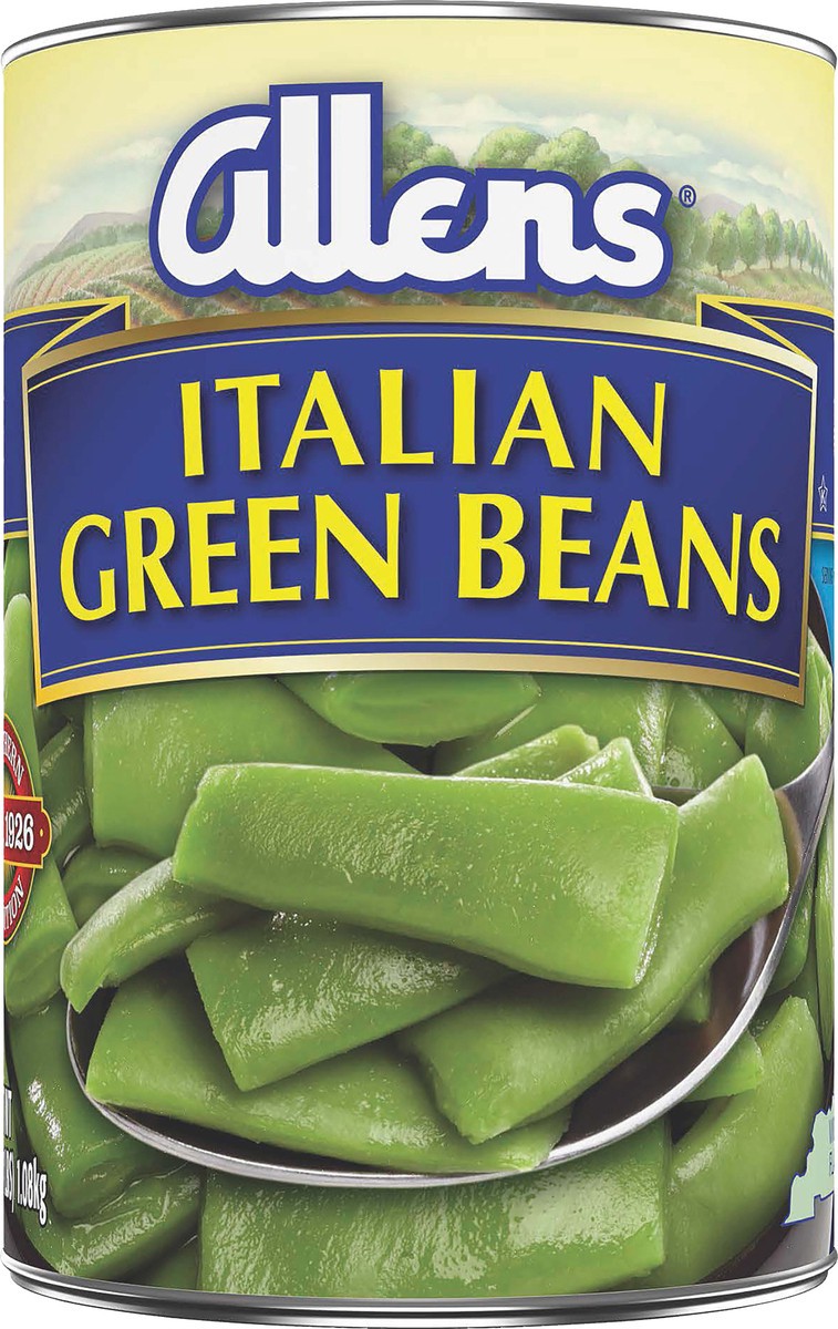 slide 4 of 5, Allens Allen's Italian Green Beans, 38 oz