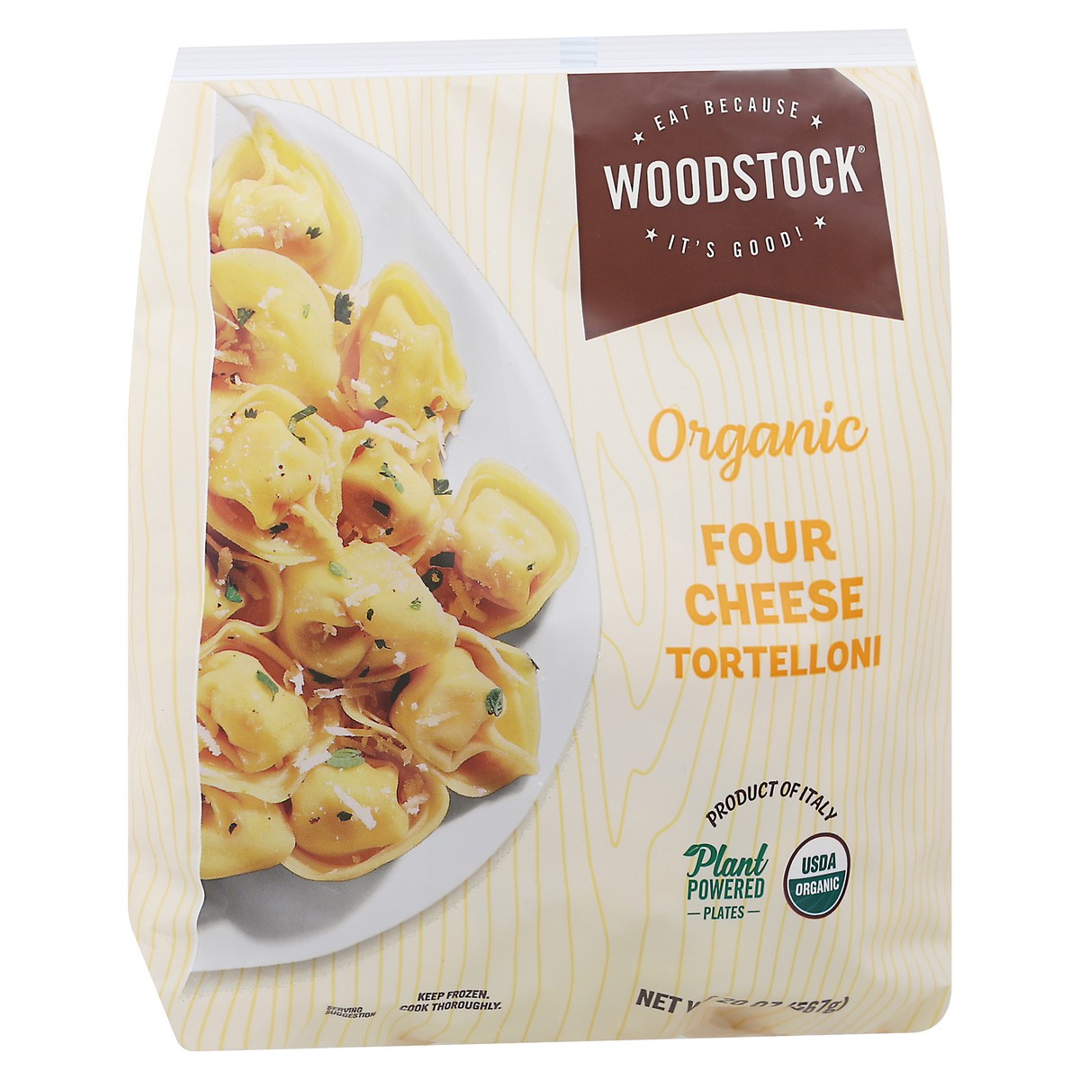 slide 5 of 13, Woodstock Organic Four Cheese Tortelloni 20 oz, 20 oz