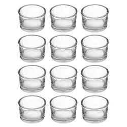 Elements Clear Glass Tealight Holder