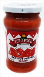 Peru Food Red Hot Pepper Paste