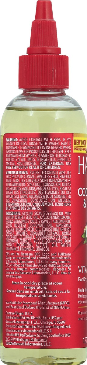 slide 3 of 10, ORS Coconut Oil & Baobab 127 ml, 127 ml