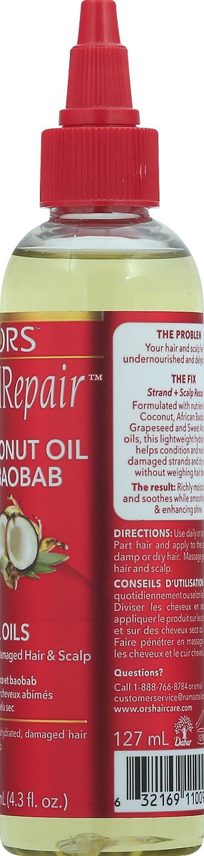 slide 8 of 10, ORS Coconut Oil & Baobab 127 ml, 127 ml