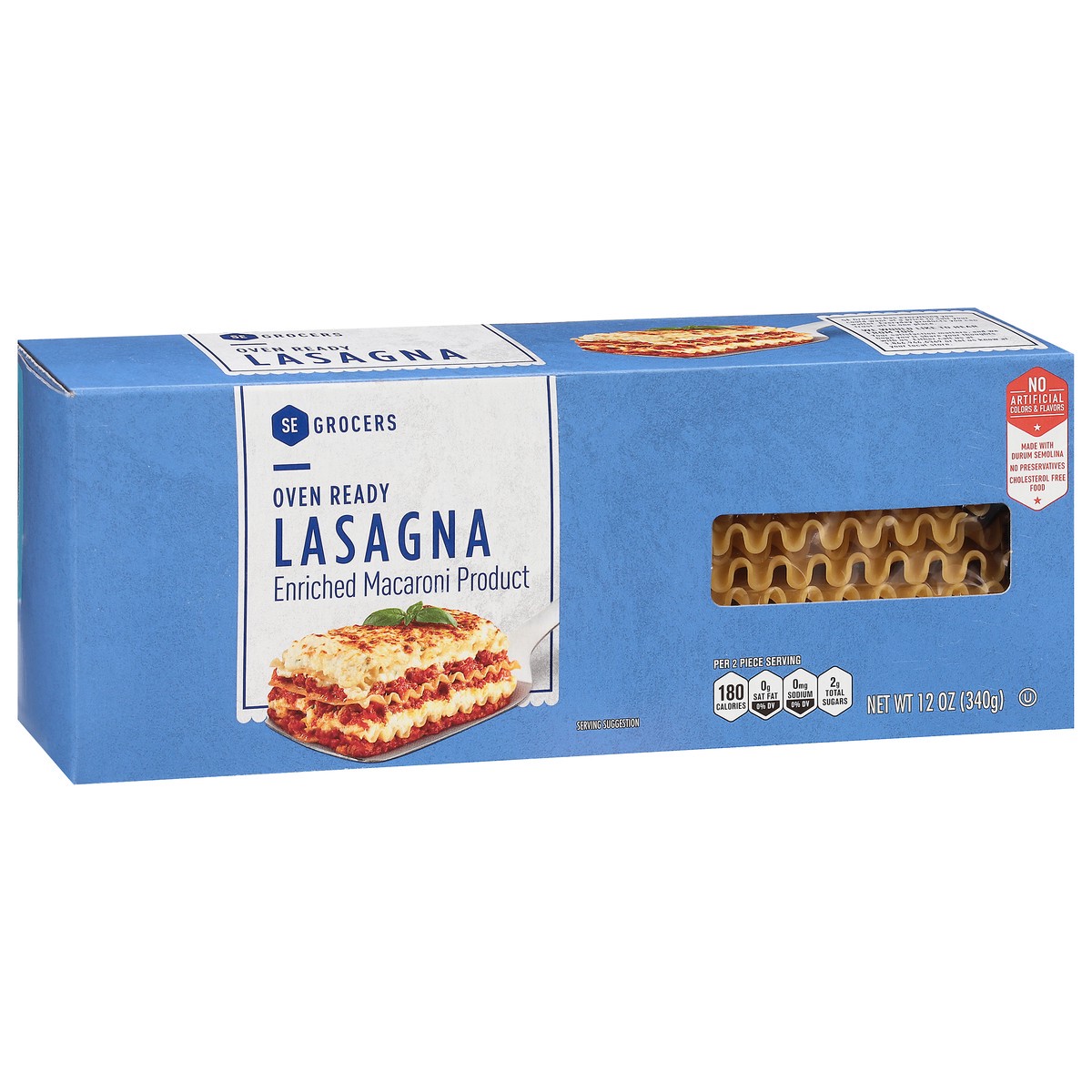 slide 9 of 9, Se Grocers Oven Ready Lasagna, 12 oz