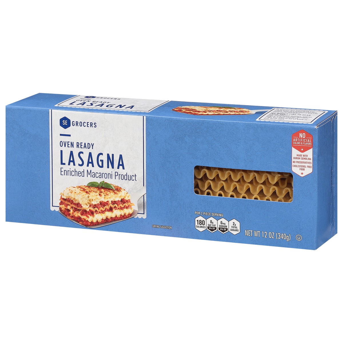 slide 4 of 9, Se Grocers Oven Ready Lasagna, 12 oz