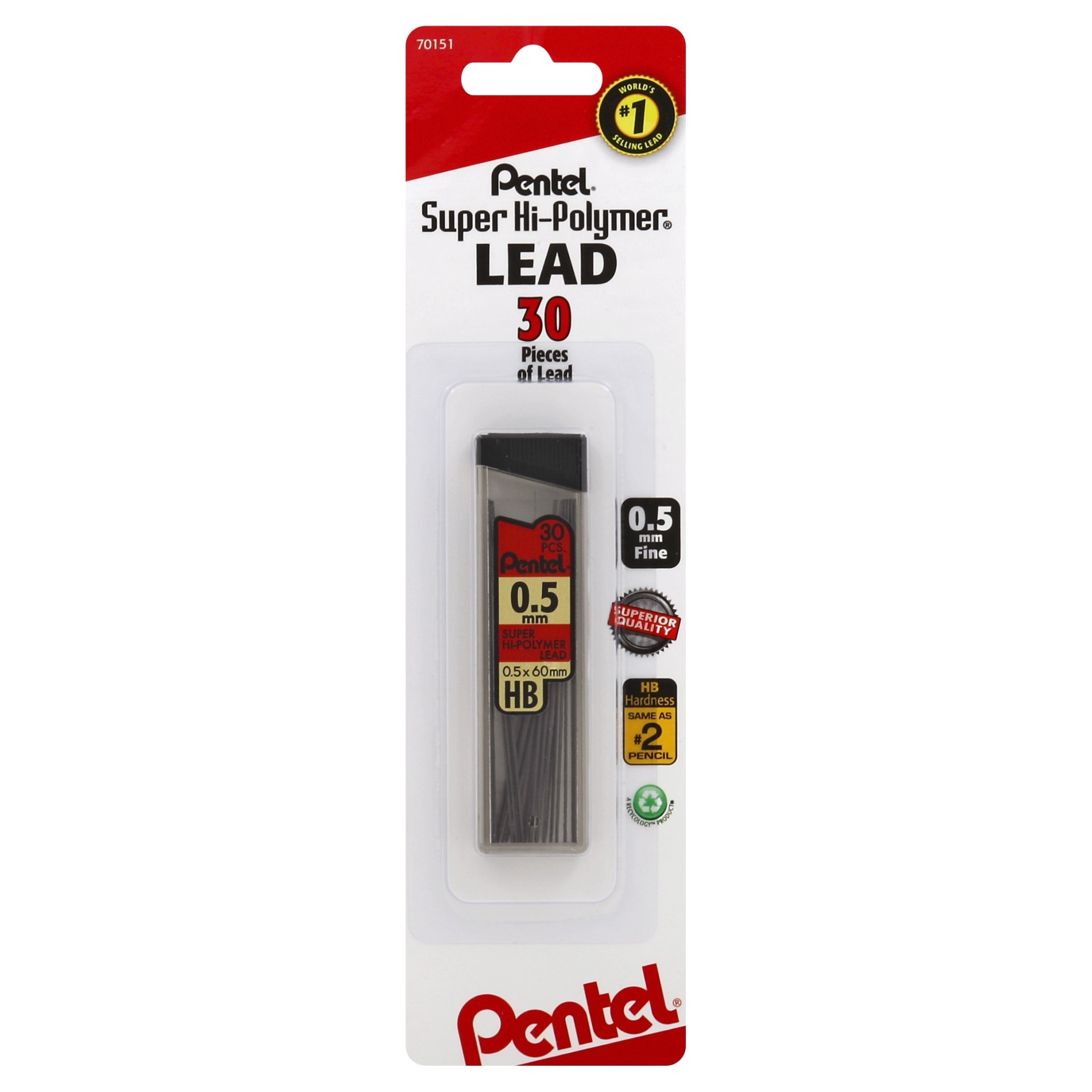 Pentel Mechanical Pencil Lead Refill 0.5mm 30 ct Shipt