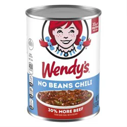 Wendy's Chili No Beans - 15 oz Can
