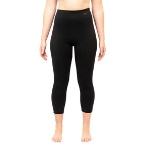 slide 1 of 1, SKINEEZ Skincarewear Capri Black, L/Xl, 1 ct