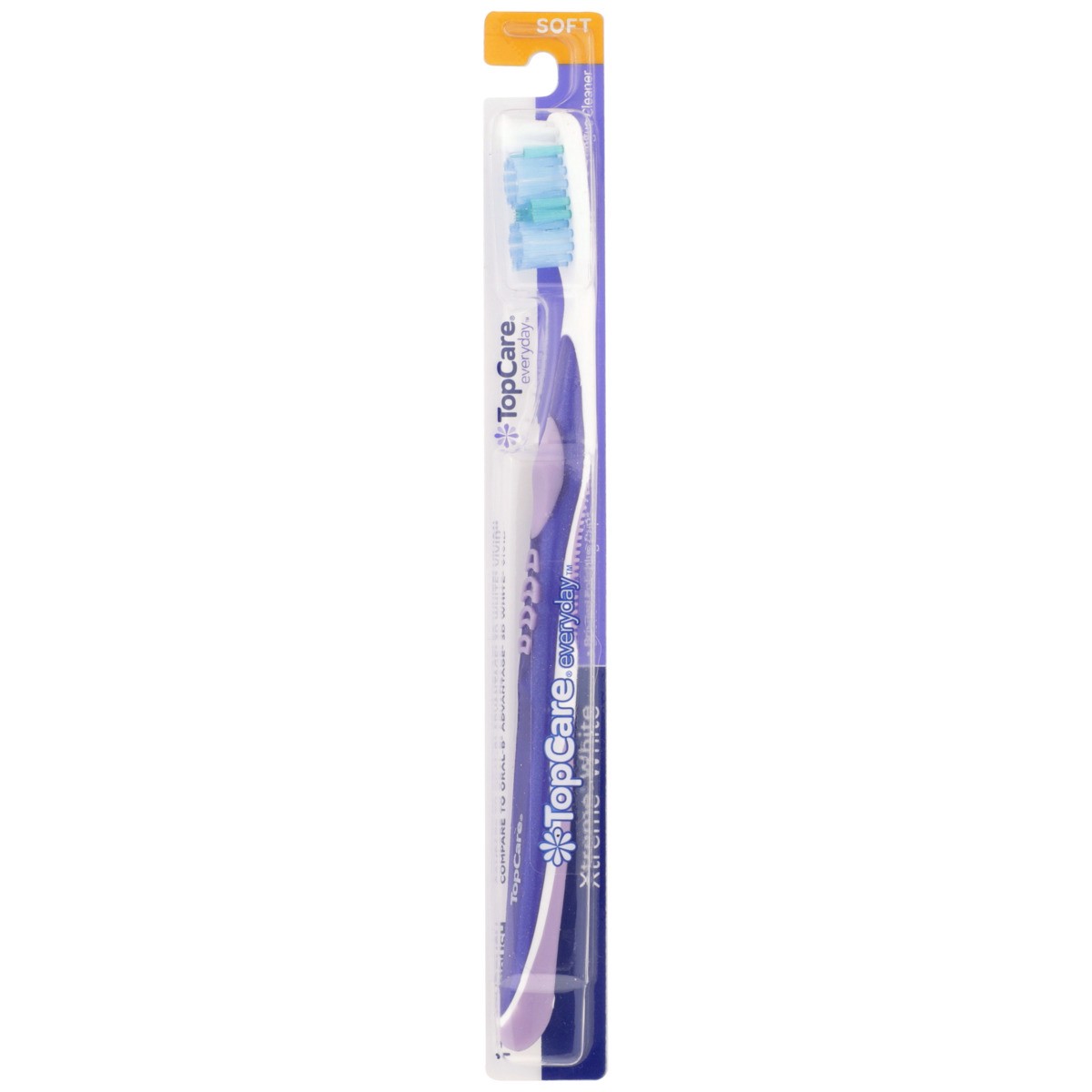 slide 7 of 8, TopCare Toothbrush, Soft, Xtreme White, 1 oz