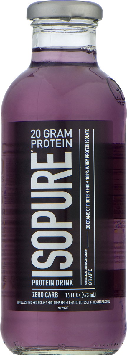 slide 7 of 10, ISOPURE Protein Drink 16 oz, 16 oz