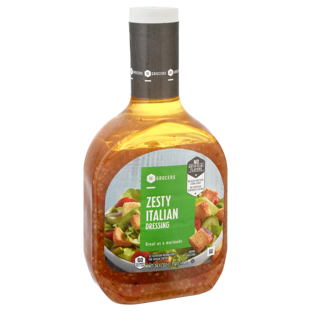slide 8 of 13, Se Grocers Sd Drsng Zesty Italian, 36 oz