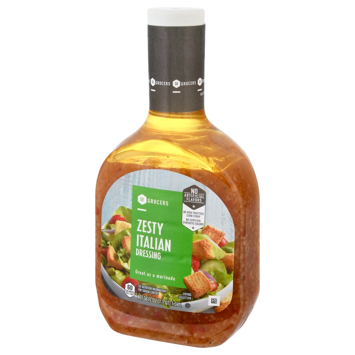 slide 4 of 13, Se Grocers Sd Drsng Zesty Italian, 36 oz