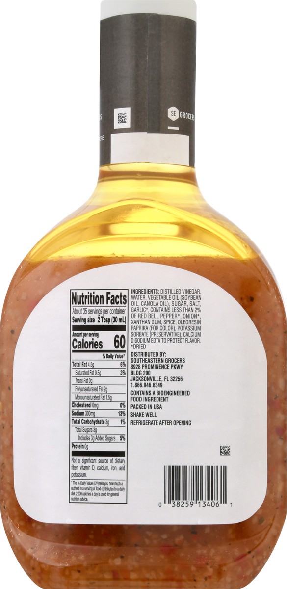 slide 7 of 13, Se Grocers Sd Drsng Zesty Italian, 36 oz