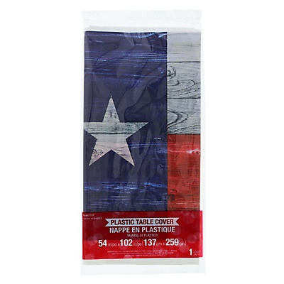 slide 1 of 1, Creative Converting True Texan Plastic Tablecover, 1 ct