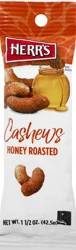 Herr's Honey Roasted Cashews - 1.5 oz