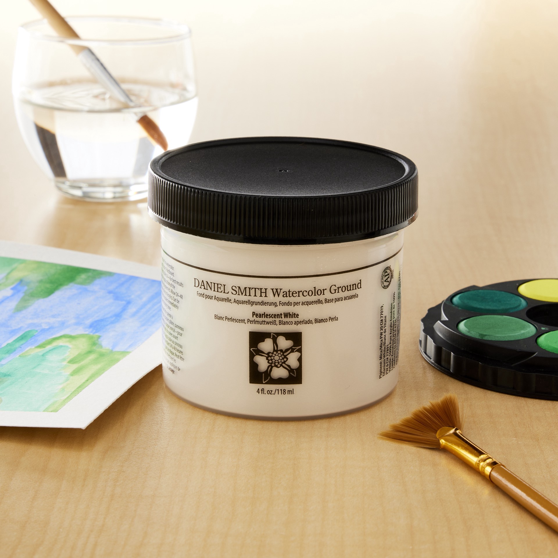 slide 2 of 2, Daniel Smith Watercolor Ground, 4oz., 4 oz