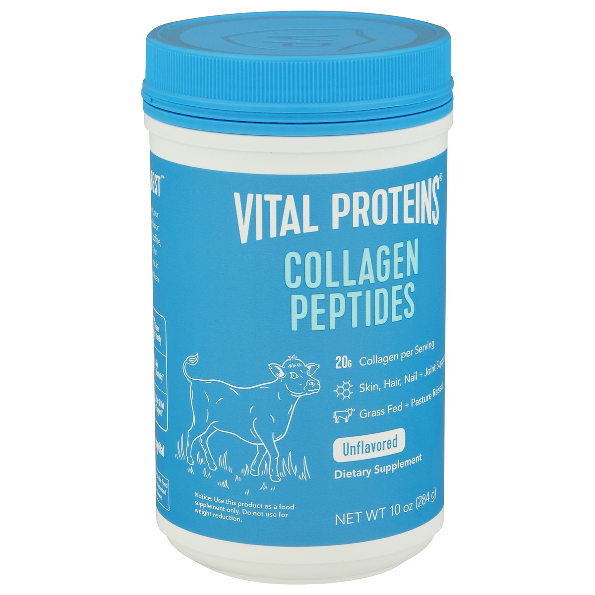slide 2 of 9, Vital Proteins Collagen Peptides Unflavored Powder - 10oz, 10 oz