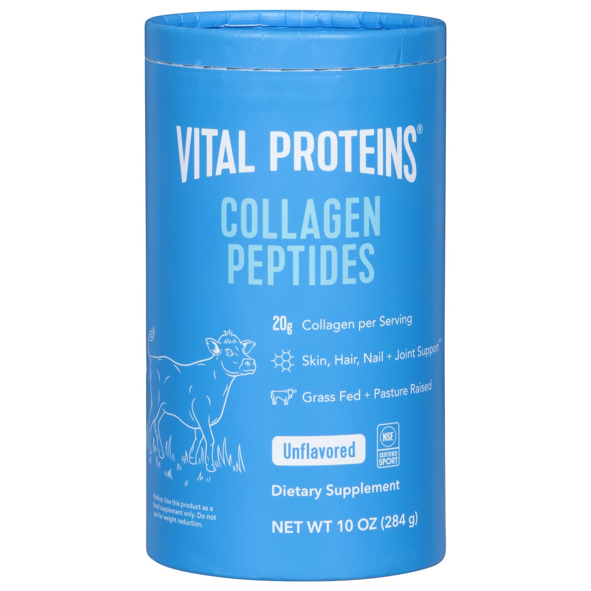 slide 1 of 9, Vital Proteins Unflavored Collagen Peptides 10 oz, 10 oz