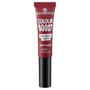 slide 1 of 1, Essence Colour Boost Mad About Matte Liquid Lipstick, 09 Magnetic Gloom, 0.282 oz