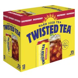 Twisted Tea Hard Iced Tea, Raspberry
