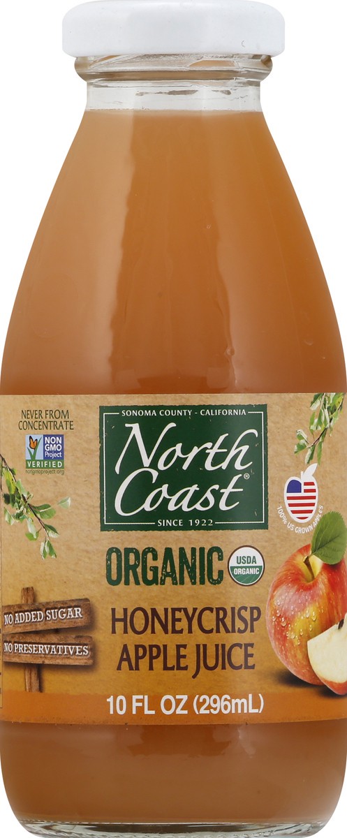slide 7 of 8, North Coast Juice Apple Honeycrsp Org - 10 fl oz, 10 fl oz