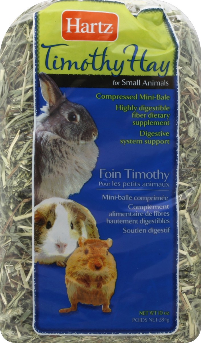 slide 4 of 4, Hartz Timothy Hay Mini Bale For Small Animals, 10 oz