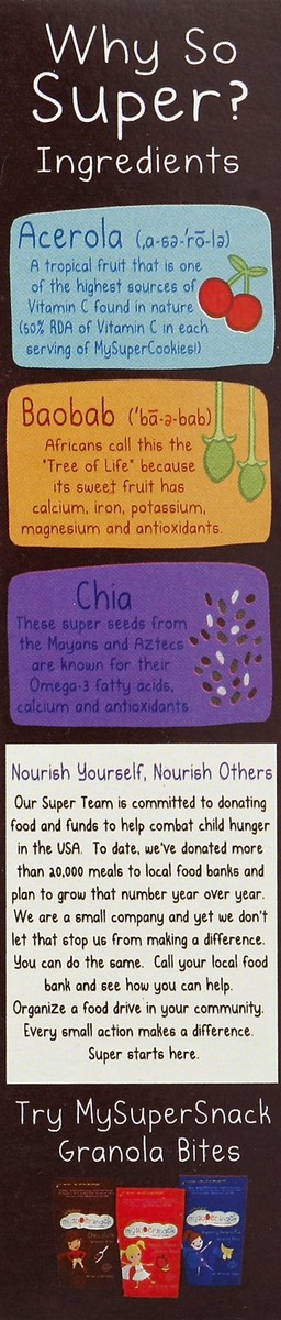 slide 3 of 4, MySuperFoods MySuperCookies Chocolate Heroes, 6.25 oz