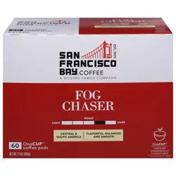 SF Bay Coffee Fog Chaser Coffee 60 OneCup Coffee Pods