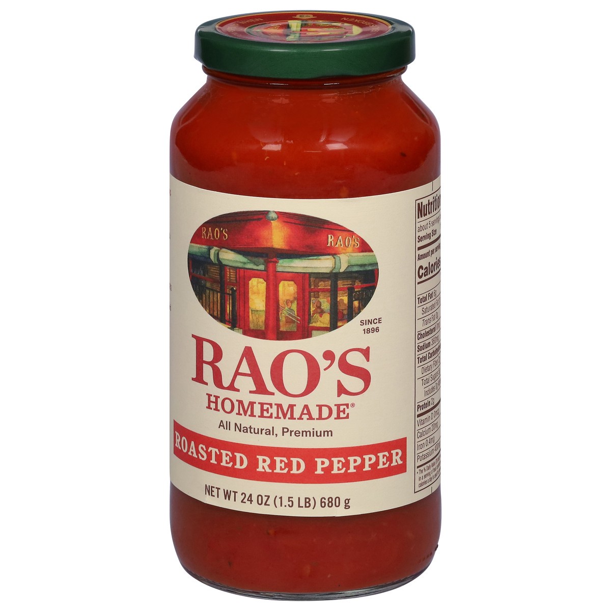 slide 11 of 13, Rao's Homemade Roasted Red Pepper Sauce 24 oz, 24 oz