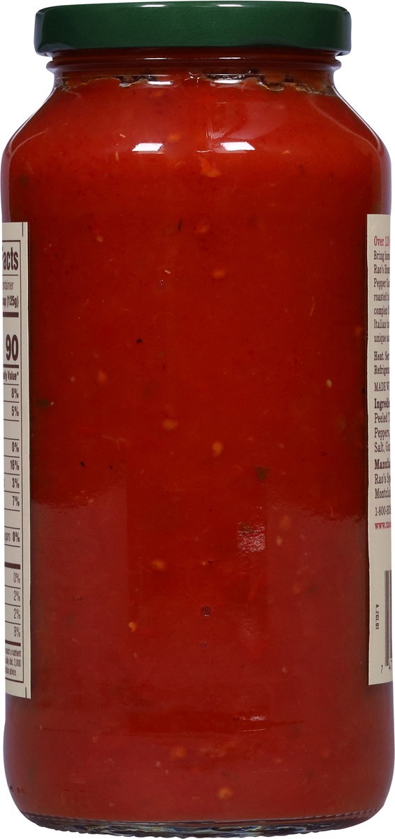 slide 10 of 13, Rao's Homemade Roasted Red Pepper Sauce 24 oz, 24 oz