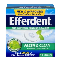 Efferdent Anti-Bacterial Denture Cleanser Fresh & Clean