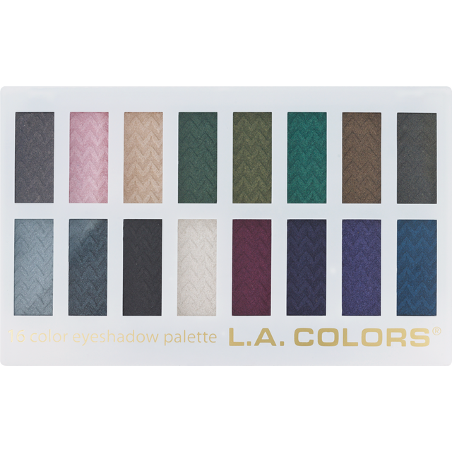 slide 1 of 1, L.A. Colors LA Colors 16 Color Eyeshadow Palette, 0.95 oz