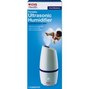 slide 1 of 1, CVS Health Portable Ultrasonic Humidifier, 1 ct