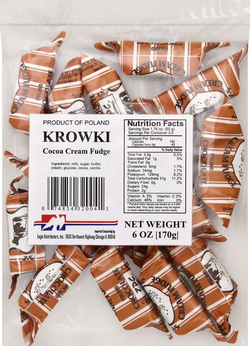 slide 1 of 5, Krowki Fudge 6 oz, 6 oz