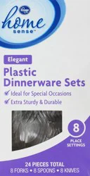 Kroger Home Sense Plastic Dinnerware Set