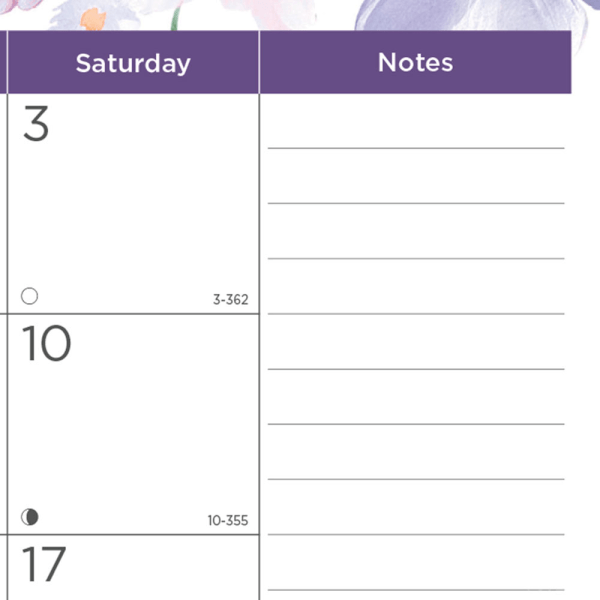 slide 4 of 6, 2026 Blueline® Colorful Monthly Desk Pad Calendar, 22"" x 17"", Passion, January To December, C194113, 1 ct