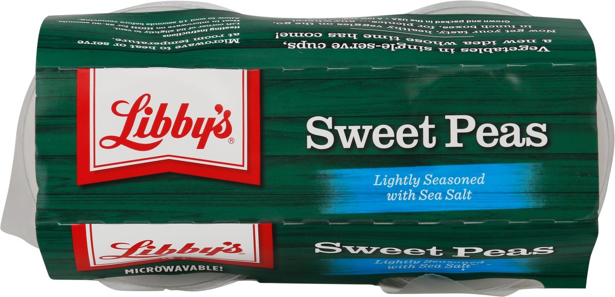 slide 7 of 9, Libby's Sweet Peas, 4 oz Cup, 4-Pack, 4 ct