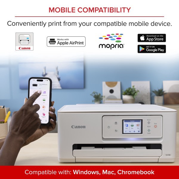 slide 5 of 10, Canon Pixma Ts7720 Wireless Home All-In-One Inkjet Color Printer, 1 ct