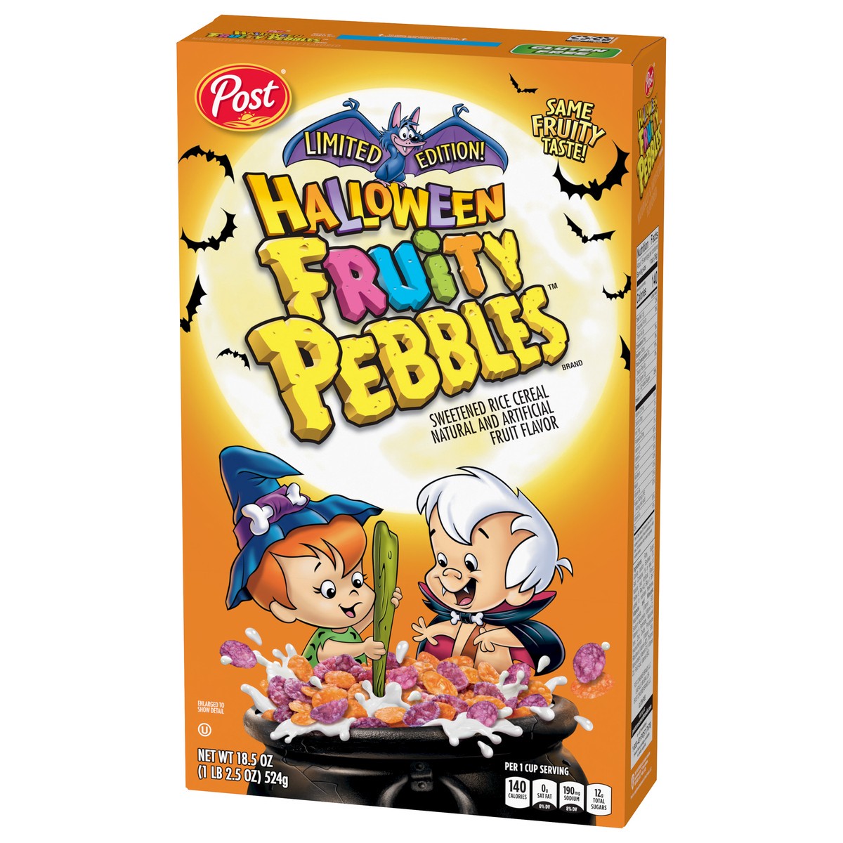 slide 4 of 12, Fruity Pebbles Halloween Cereal 18.5 oz, 18.5 oz