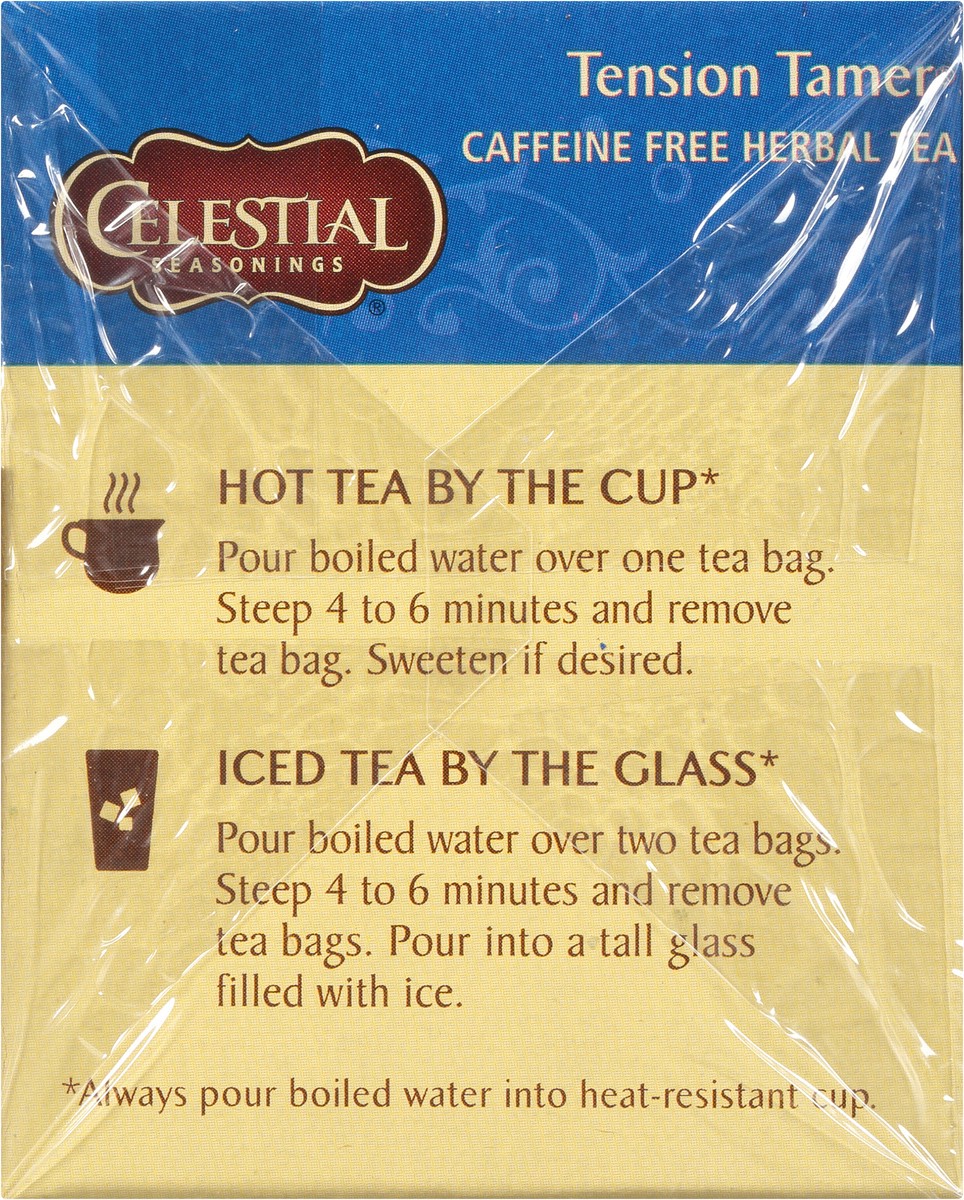 slide 6 of 8, Celestial Seasonings Tension Tamer Herbal Tea, 20 ct