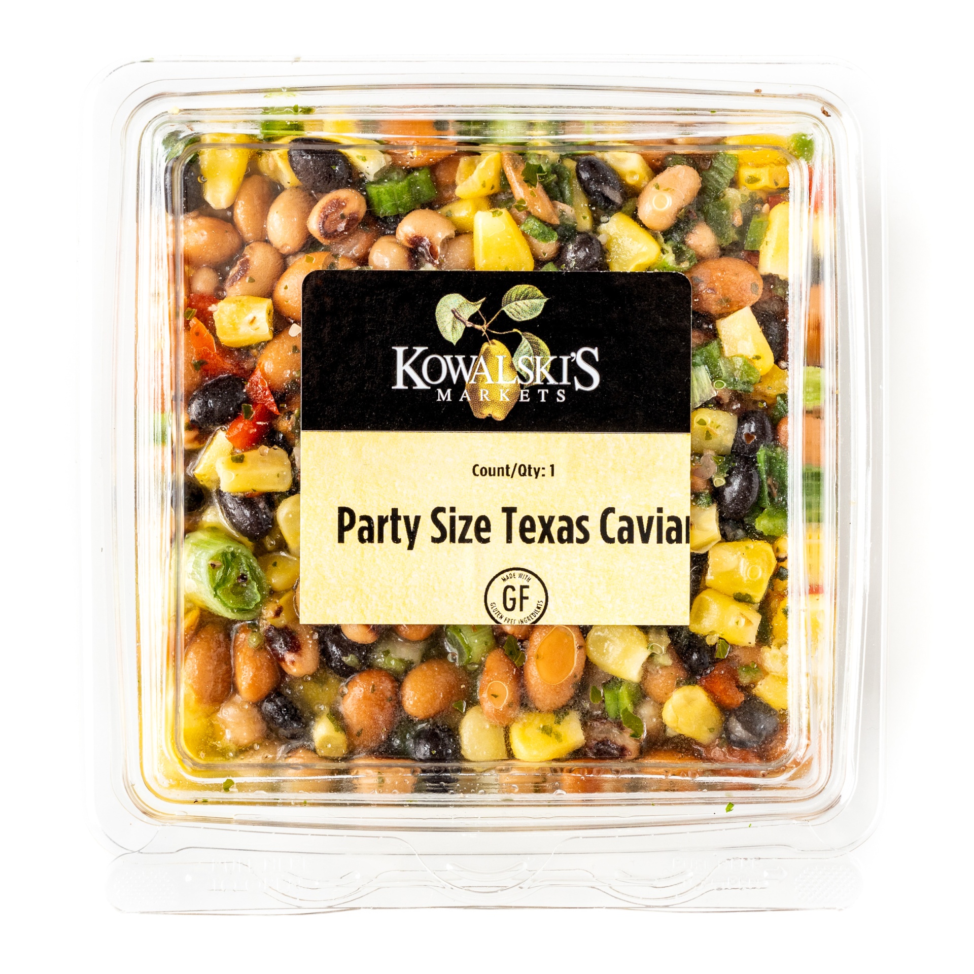 slide 1 of 1, Kowalski's Texas Caviar-Picnic, 24 oz