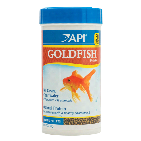 slide 1 of 1, API Goldfish Pellets, 7 oz