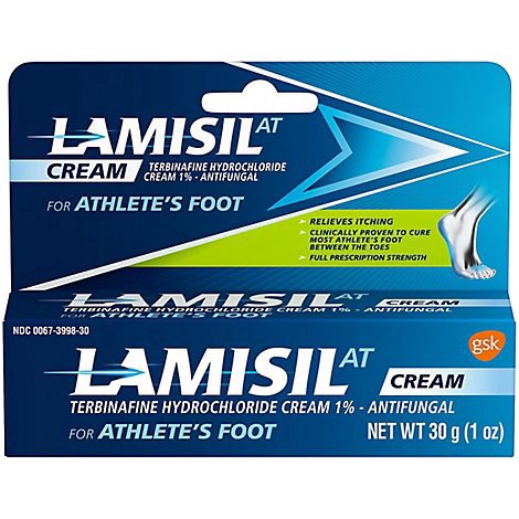 slide 1 of 1, Lamisil AT Antifungal Cream Full Prescription Strength - 1 Oz, 1 oz