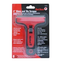 Red Devil 4 inch Glass & Tile Scraper