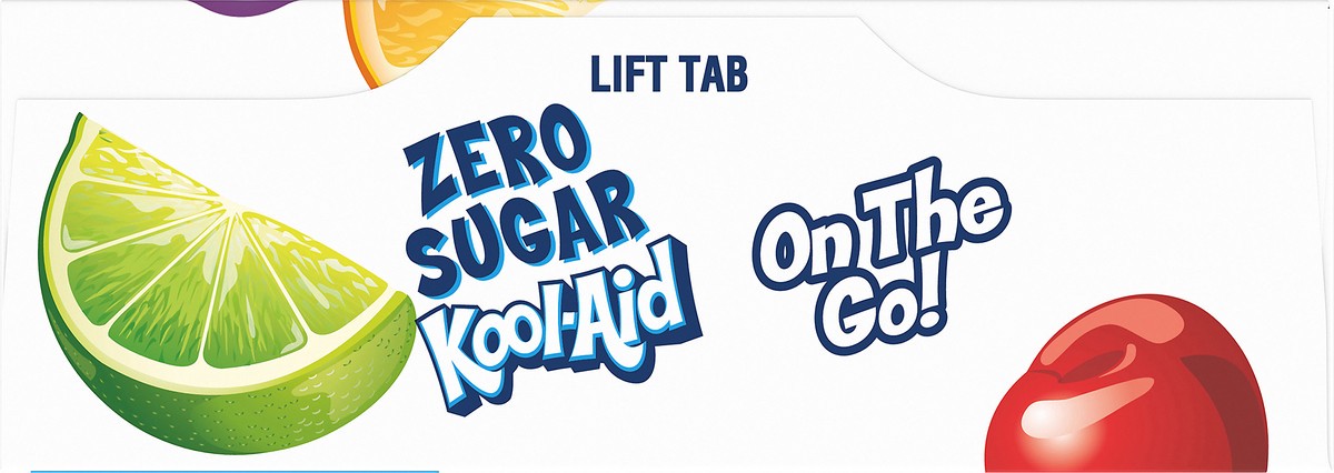 slide 8 of 9, Kool-Aid Tropical Punch Zero Sugar Artificially Flavored Powdered Soft Drink Mix, 6 ct On-the-Go-Packets, 6 ct