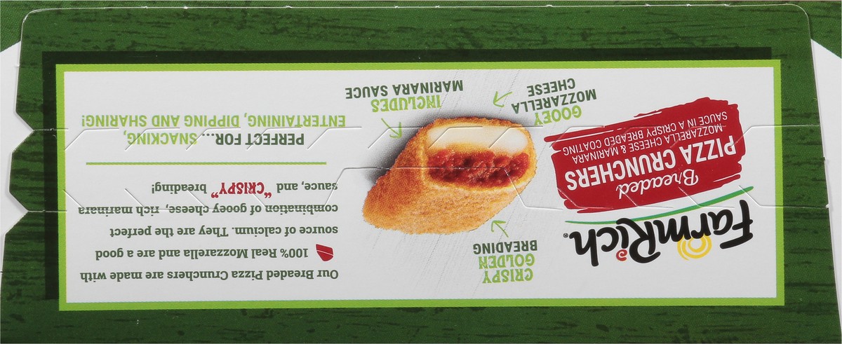 slide 7 of 16, Farm Rich Breaded Pizza Crunchers Snack Size 10 oz, 10 oz
