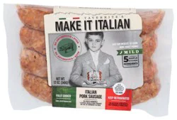 Make It Italian Hot Italian Pork Sausage