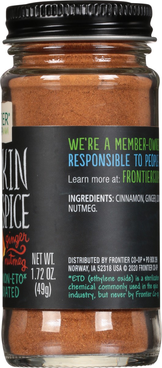 slide 9 of 9, Frontier Co-Op Pumpkin Pie Spice 1.72 oz, 1.72 oz