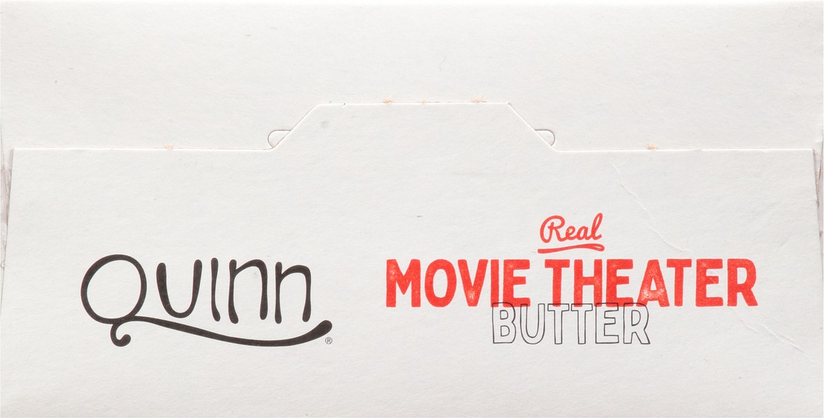 slide 9 of 9, Quinn Movie Theater Butter Microwave Popcorn 2-3.7 oz Bags, 2 ct