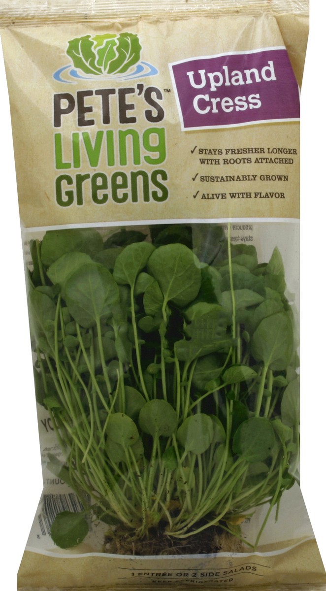 slide 5 of 5, Pete's Live Gourmet Living Upland Cress, 1 ct