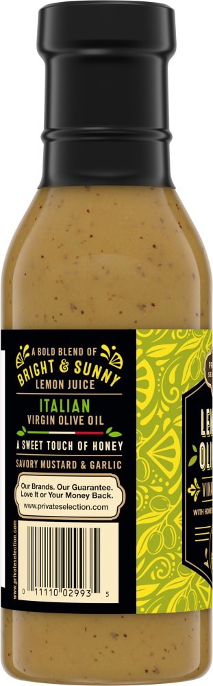 slide 4 of 4, Private Selection Lemon And Olive Oil Vinaigrette, 11.8 fl oz